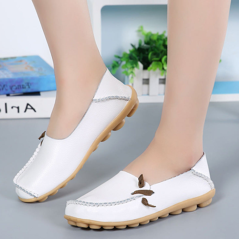 🔥Women's Low Top Lace-up Flat Shoes