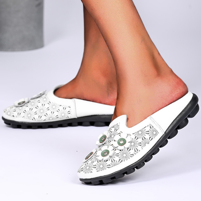 🔥Low-cut Hollow Flower  Women's Single Shoes