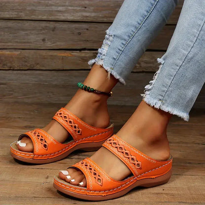 🔥Last Day 50% OFF🔥 Arch Support Orthopedic Wedge Sandals 2024
