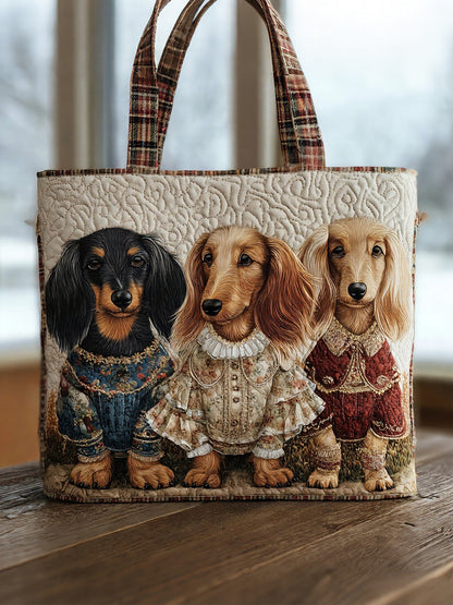 Wiener Family Quilted Tote Bag