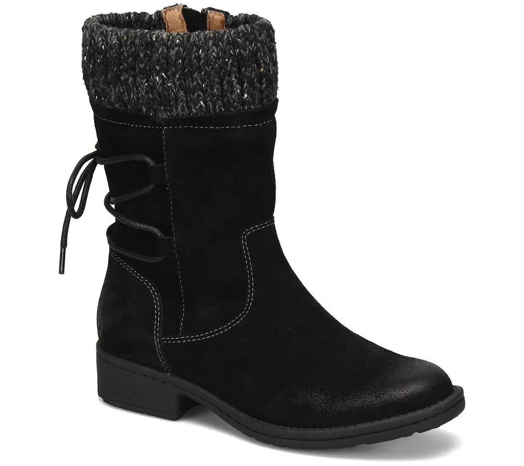 🔥Last Day Promotion 75% OFF - Women's winter low barrel orthotic bow support wool warm boots